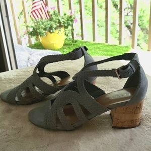Corkheel Indigo sandals
